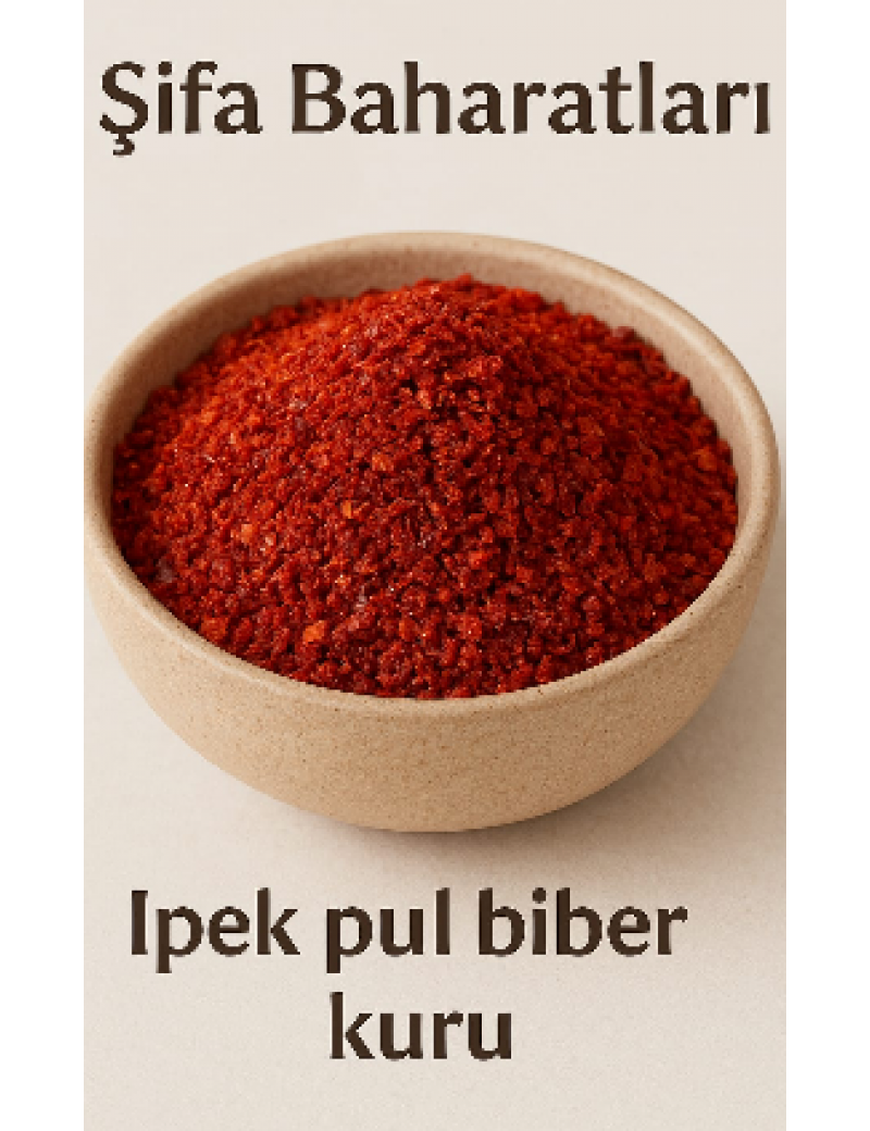 İpek pul biber kuru