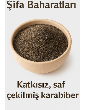 Çekilmiş karabiber