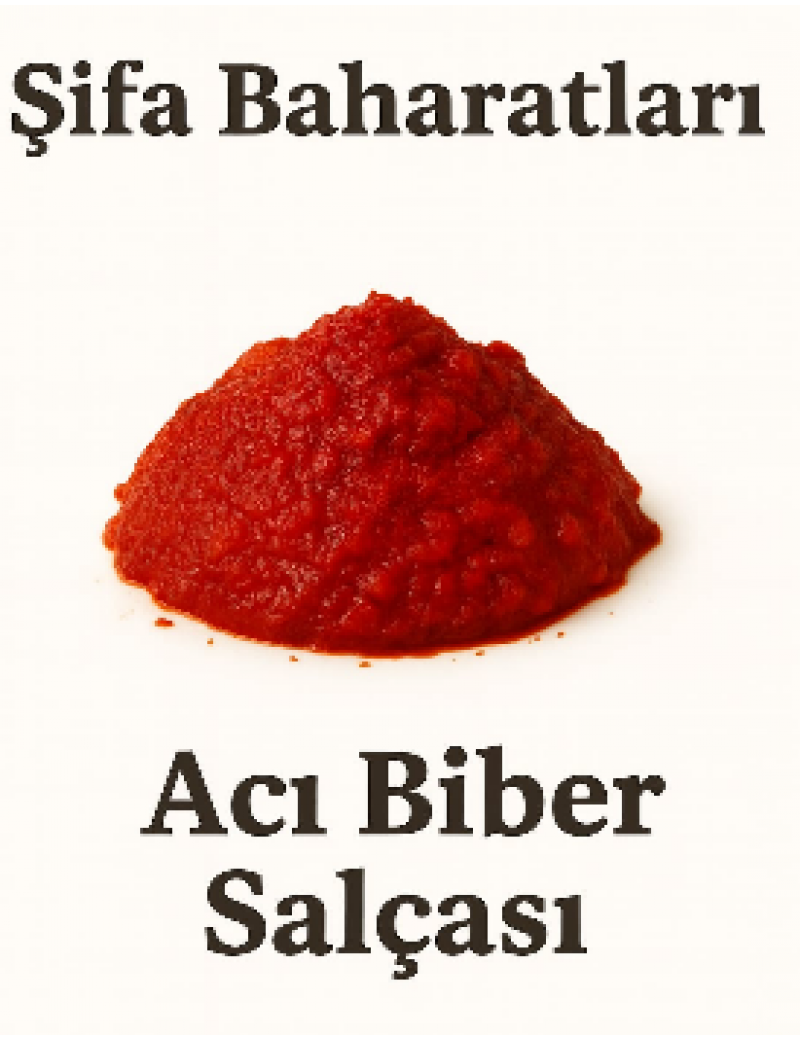 Acı biber salçası
