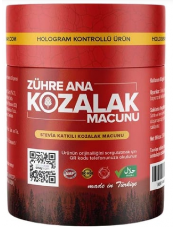 zühre ana kırmızı kozalak macunu 