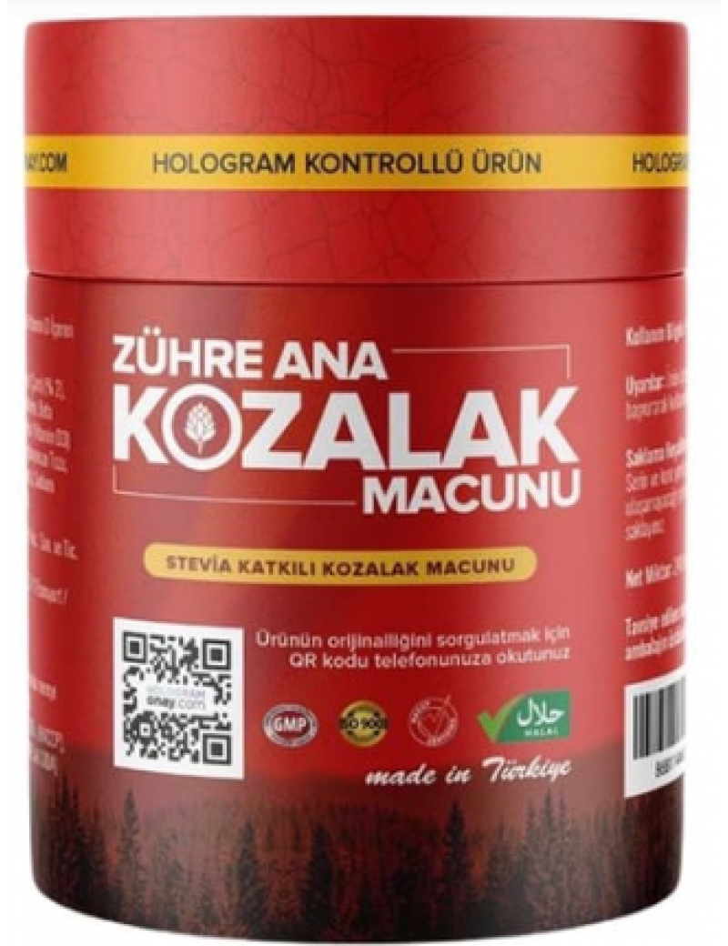 zühre ana kırmızı kozalak macunu 